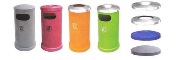 PE and Plastic Rubbish Bins